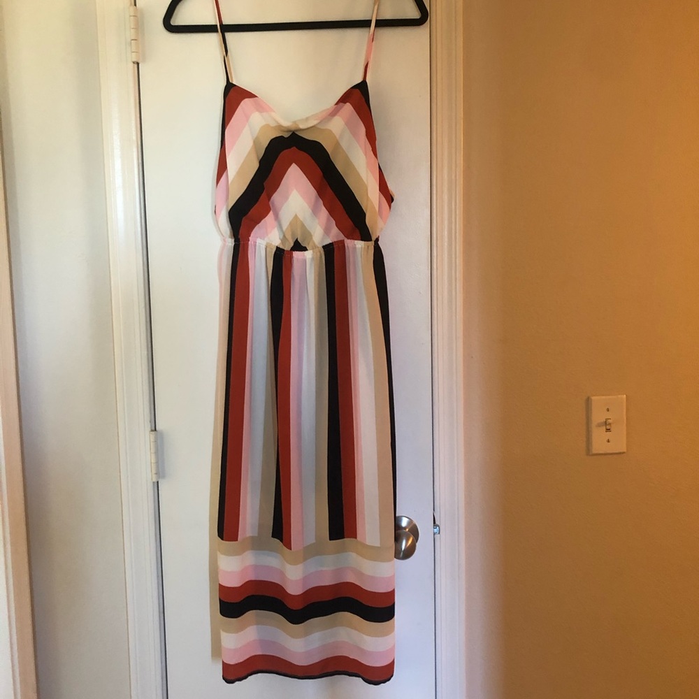 Forever 21 Open Back Midi Dress